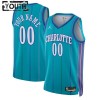 Dres Charlotte Hornets Prilagođeni Jordan 2023-24 Classic Edition Teal Swingman - Dječji